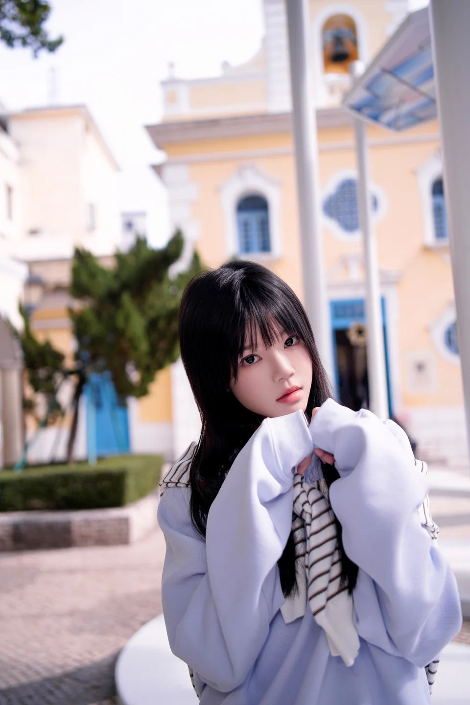 桜桃喵 - 蓝 [20P-369MB] tg@simisebaisi 【丝足阁】004.webp